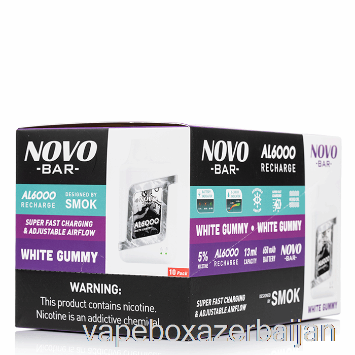 Vape Baku [10-Pack] SMOK Novo Bar AL6000 Disposable